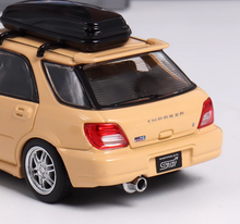 Load image into Gallery viewer, 1:64 Furuya HEC Yellow Impreza WRX STI VII 7 Sports Model Diecast Metal Car