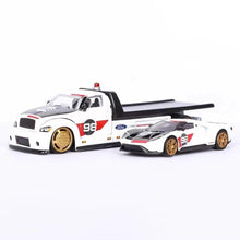 Load image into Gallery viewer, Maisto 1:64 Ramp Tow Flatbed Trailer Truck Model Toy Diecast Metal Car BN