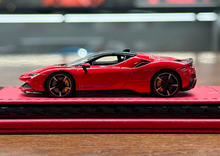 Load image into Gallery viewer, ART 1:64 Red SF90 Stradale Hard Top Sports Model Diecast Resin Car New Collection