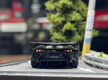 Load image into Gallery viewer, Minigt 1:64 Black Murcielago GT EVO LB Sports Model Diecast Metal Car New Collection