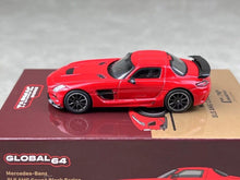 Load image into Gallery viewer, Tarmac 1:64 Red AMG SLS Coupe Racing Sports Model Diecast Metal Car New
