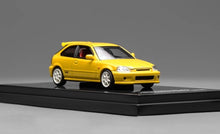 Load image into Gallery viewer, MH 1:64 Sunlight Yellow Civic Type R EK9 Sports Model Diecast Metal Car New Collection