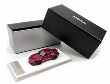 Load image into Gallery viewer, MY64 1:64 Dark Red Gnuther Werks 911 400R Sports Model Diecast Resin Car New Collection
