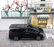 Load image into Gallery viewer, Hobby Japan 1:64 Black Alphard MPV V6 Mini Van Model Diecast Metal Car New