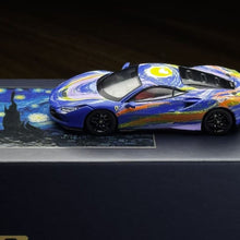 Load image into Gallery viewer, Karium 1:64 Blue F8 Tributo Sports Model Diecast Metal Car New Collection