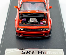 Load image into Gallery viewer, SH 1:64 Metal Orange SRT Hellcat Muscle Sports Model Diecast Metal Car New Collection