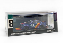 Load image into Gallery viewer, Inno 1:64 Purple SILVIA S14 Boss Rocket Bunny Sports Model Diecast Metal Car