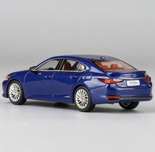Load image into Gallery viewer, JKM 1:64 Blue ES300h Luxury Sedan Sports Model Diecast Metal Car New Collection