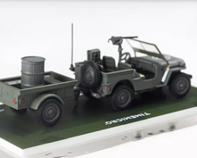 Load image into Gallery viewer, TM 1:64 Military Wellys MB Trailer Model Diecast Metal Car New Collection