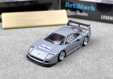 Load image into Gallery viewer, SH 1:64 Grey F40 LM Super Racing Sports Model Diecast Metal Car New