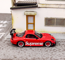 Load image into Gallery viewer, Master 1:64 JDM Red RX7 FD Racing Sports Model Diecast Metal Car New
