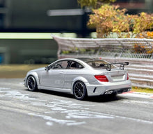 Load image into Gallery viewer, CG 1:64 Silver C63 BS Coupe W204 Widebody Sports Model Diecast Metal Car New Collection