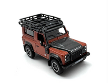 Load image into Gallery viewer, 1:76 Orange Defender 90 ORV SUV Sports Model Diecast Metal Car New Collection