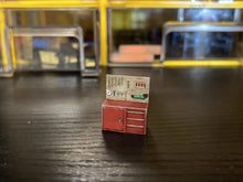 Load image into Gallery viewer, 1:64 Painted Figure Model Miniature Resin Sand Tool Cabinet Rack Car Repair Toy Collection