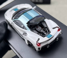 Load image into Gallery viewer, SH 1:64 White 488 Pista Novitec Sports Model Diecast Metal Car New Collection