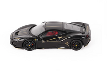 Load image into Gallery viewer, XF 1:64 Black F8 Tributo Super Racing Sports Diecast Model Metal Car New Collection