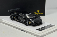 Load image into Gallery viewer, Onemodel 1:64 Black LP700 Aventador LB Sports Model Diecast Resin Car New Collection