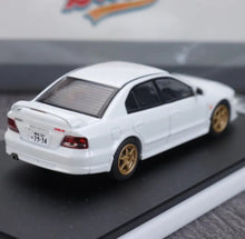 Load image into Gallery viewer, MK 1:64 HEC White Galant VR-4 Sedan Sports Model Diecast Metal Car New Collection