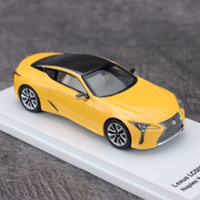 Load image into Gallery viewer, AR 1:64 Yellow 2018 LC500 Coupe Sports Model Diecast Metal Car New Collection
