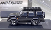Load image into Gallery viewer, Model1 1:64 Black Land Cruiser LC70 ORV Off Road Model Metal Diecast Car New Collection