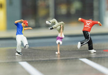 Load image into Gallery viewer, 1:64 Painted Figure Model Miniature Resin Diorama Sand Hip Hop Dancing Dancer