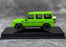 Load image into Gallery viewer, AUTOart 1:64 Green Benz AMG G63 ORV SUV Sports Model Car ABS BN