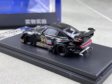 Load image into Gallery viewer, SW 1:64 Black RWB 911 Charlene Racing Sports Model Diecast Metal Car New Collection