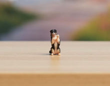 Load image into Gallery viewer, 1:64 Painted Figure Model Miniature Resin Diorama Sand Bernese Mountain Dog Toy