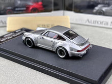 Load image into Gallery viewer, AM 1:64 Silver RWB 964 Racing Sports Widebody Diecast Model Metal Car New