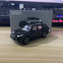 Load image into Gallery viewer, JKM 1:64 Black Highlander XSE City SUV Sports Model Metal Diecast Car New