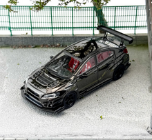 Load image into Gallery viewer, CM 1:64 Plating Black Impreza WRX Varis Sports Model Diecast Metal Car New Collection