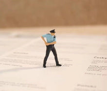 Load image into Gallery viewer, 1:64 Painted Figure Mini Model Miniature Diorama Sand Hong Kong Police Man Toy Collection