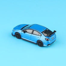 Load image into Gallery viewer, JKM 1:64 Blue WRX STI S207 Impraza Sports Model Diecast Metal Car New