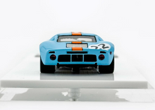 Load image into Gallery viewer, MY64 1:64 Blue Gulf #22 GT40 MK1 Racing Sports Model Diecast Resin Car New Collection