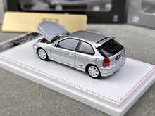 Load image into Gallery viewer, FH 1:64 Silver Civic Type R EK9 Hatchback Sport Model Diecast Metal Car New