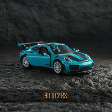 Load image into Gallery viewer, Bburago 1:64 Blue 911 GT2 RS Racing Sports Model Diecast Metal Car New Collection