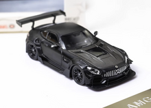 Load image into Gallery viewer, RM 1:64 Matte Black GTS Carbonerre Sports Model Diecast Metal Car New Collection