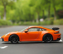 Load image into Gallery viewer, Bburago 1:24 2022 Orange 911 GT3 Racing Sports Model Toy Diecast Metal Car BN