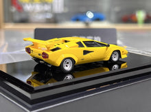 Load image into Gallery viewer, Deepmaker 1:64 Yellow Countach LP5000s Sports Model Diecast Resin Car New Collection