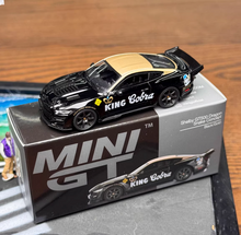 Load image into Gallery viewer, Minigt 1:64 Black Shelby GT500 Dragon Snake Sports Model Diecast Metal Car New Collection