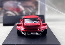 Load image into Gallery viewer, SW 1:64 Matt Red RWB 993 Big Spoiler Sports Model Diecast Metal Car New Collection