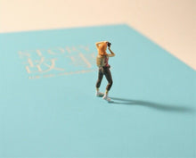 Load image into Gallery viewer, 1:64 Painted Figure Model Miniature Resin Diorama Sand Outdoor Explore Hiking