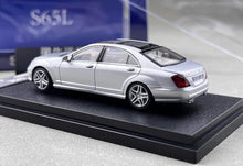 Load image into Gallery viewer, SW 1:64 Silver S65L Mk5 W221 Sedan Sports Model Diecast Metal Car New Collection