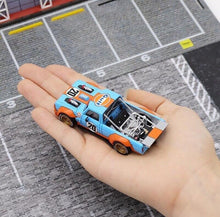 Load image into Gallery viewer, SW 1:64 Blue 1977 F150 Gulf Hoonigan Pickup Truck Model Diecast Metal Car New