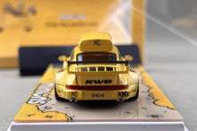 Load image into Gallery viewer, ZJWJ 1:64 Yellow RWB 964 Roof Box Sports Model Diecast Metal Car New Collection