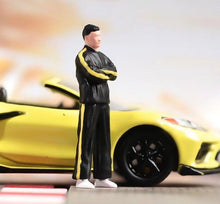 Load image into Gallery viewer, 1:64 Painted Figure Model Miniature Resin Diorama Sand Gong Fu Man Standing Cool Collection