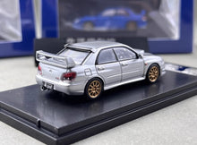 Load image into Gallery viewer, 1:64 Furuya Silver Impreza WRX STI IX 9 Sedan Sport Model Diecast Metal Car