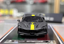 Load image into Gallery viewer, U2 1:64 Matte Black SF90XX Stradale Racing Sports Model Diecast Resin Car New Collection