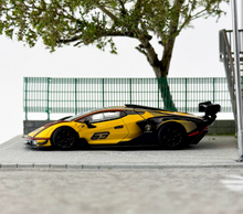 Load image into Gallery viewer, HH 1:64 Yellow Essenza SCV12 Racing Sports Model Diecast Metal Car New Collection