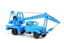 Load image into Gallery viewer, XCARTOYS 1:64 Blue FAW Jiefang CA10 Crane Truck Model Diecast Metal Car New